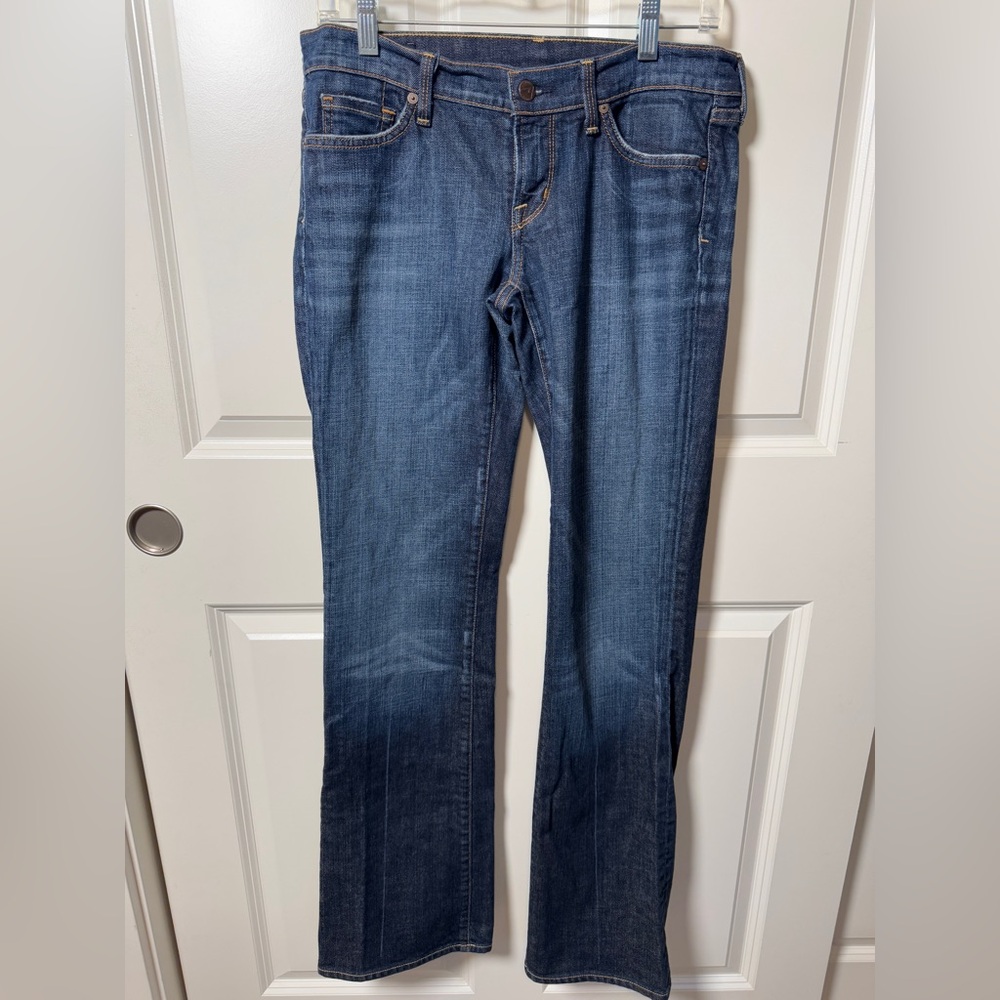 Citizens Of Humanity Kelly #001 Low Waist Bootcut Jeans Dark Wash Size 29